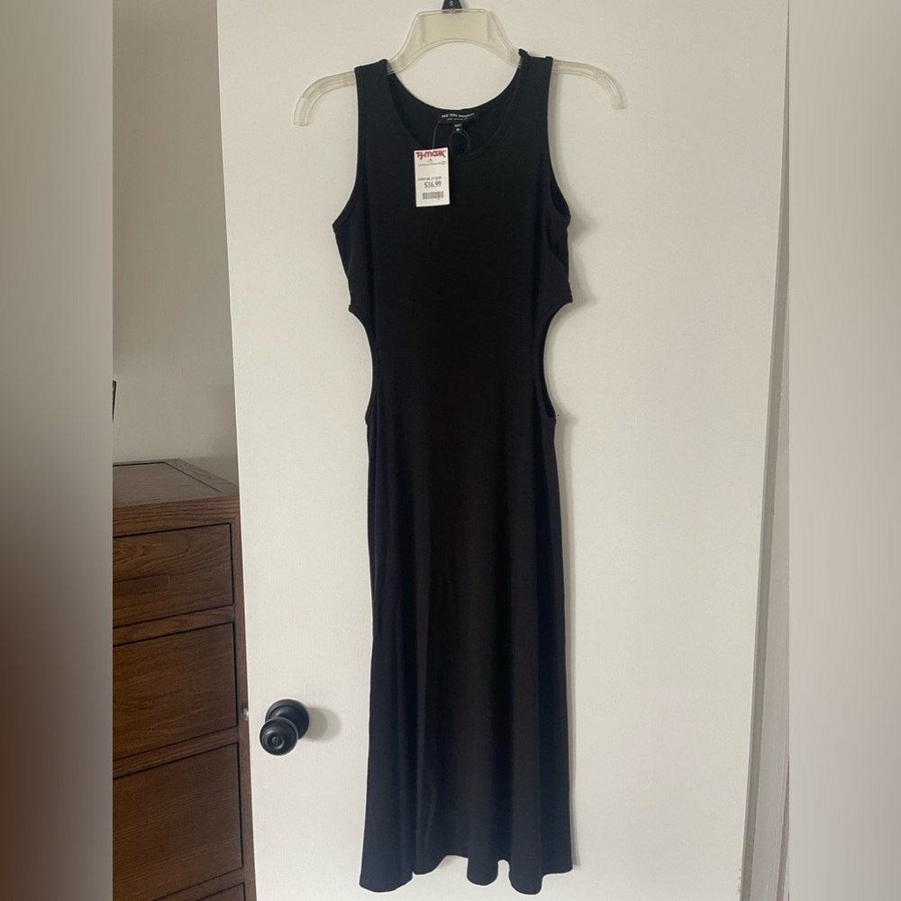 NWT - See You Monday - Los Angles - Women’s Black Dress - Size M